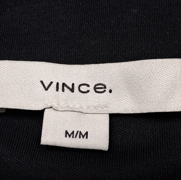 NWT Vince.  Mock Neck Sleeveless Front Tie Dress     Size M - Picture 10 of 10